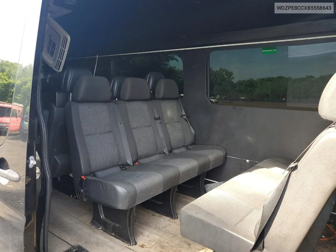 2011 Mercedes-Benz Sprinter 2500 VIN: WDZPE8CCXB5558643 Lot: 57042566