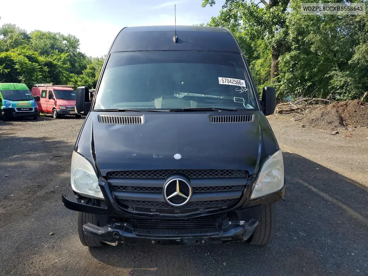 2011 Mercedes-Benz Sprinter 2500 VIN: WDZPE8CCXB5558643 Lot: 57042566