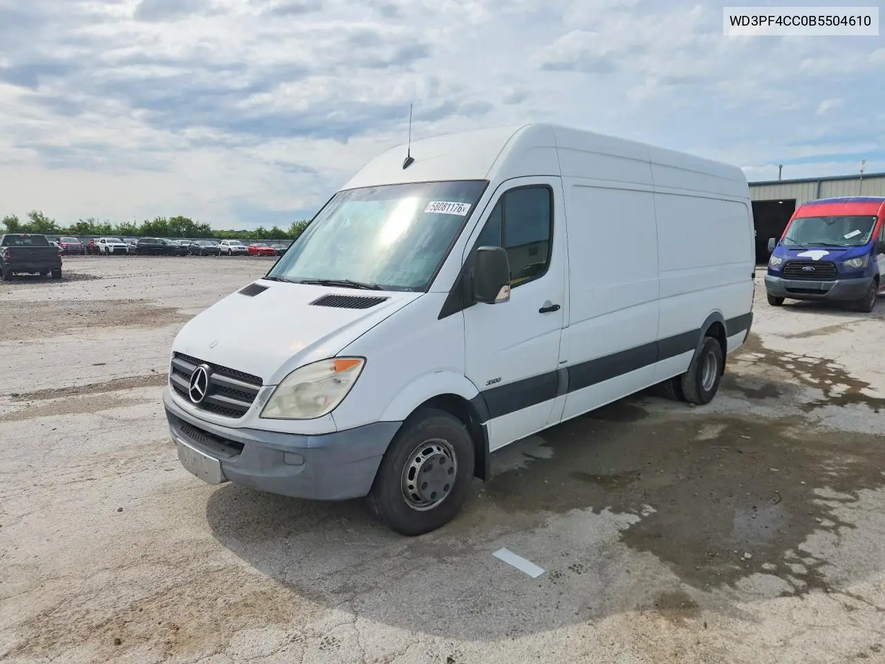 2011 Mercedes-Benz Sprinter 3500 VIN: WD3PF4CC0B5504610 Lot: 58081176