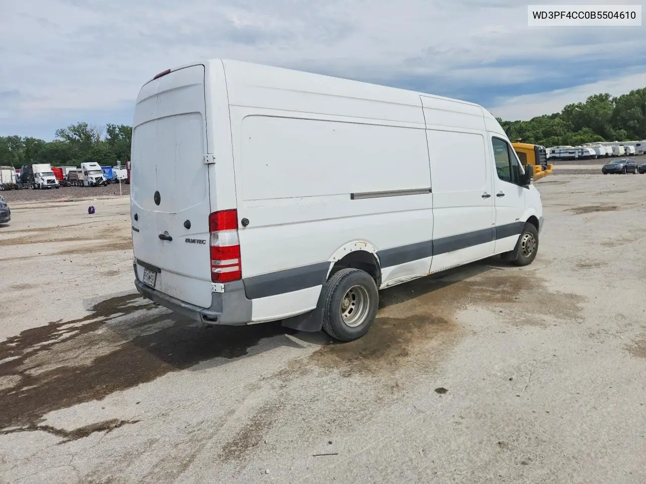 2011 Mercedes-Benz Sprinter 3500 VIN: WD3PF4CC0B5504610 Lot: 58081176