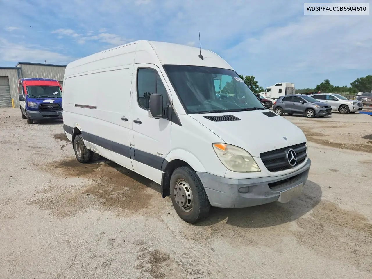 2011 Mercedes-Benz Sprinter 3500 VIN: WD3PF4CC0B5504610 Lot: 58081176
