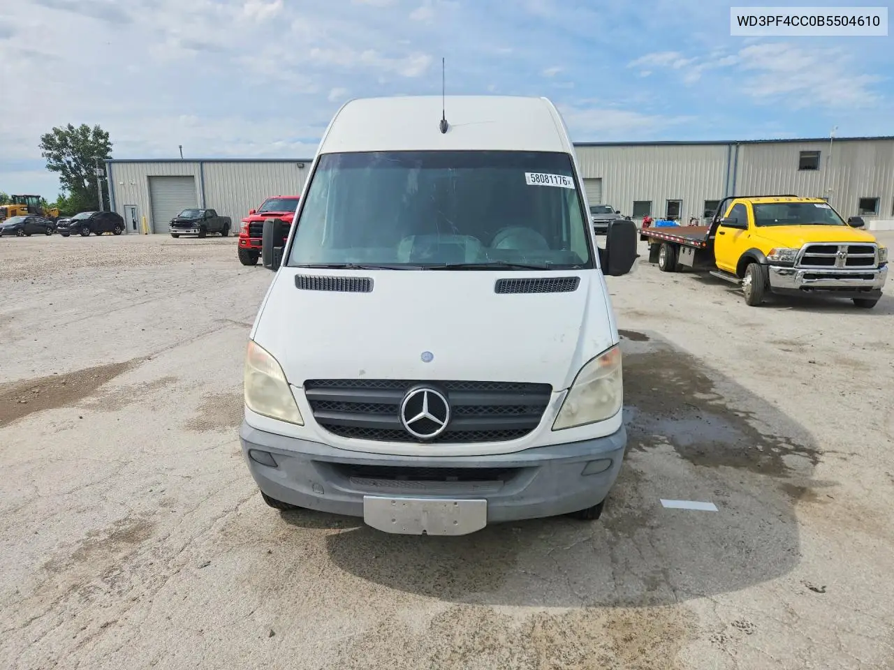 2011 Mercedes-Benz Sprinter 3500 VIN: WD3PF4CC0B5504610 Lot: 58081176