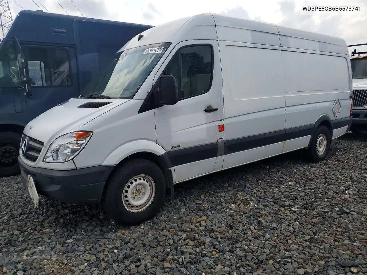2011 Mercedes-Benz Sprinter 2500 Delivery Van VIN: WD3PE8CB6B5573741 Lot: 58522886