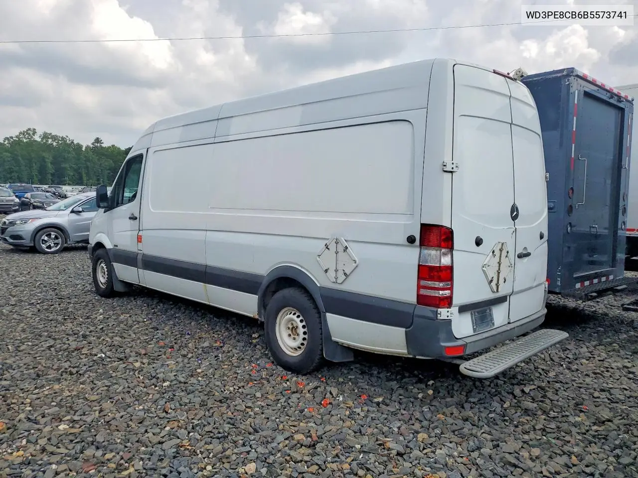 2011 Mercedes-Benz Sprinter 2500 Delivery Van VIN: WD3PE8CB6B5573741 Lot: 58522886