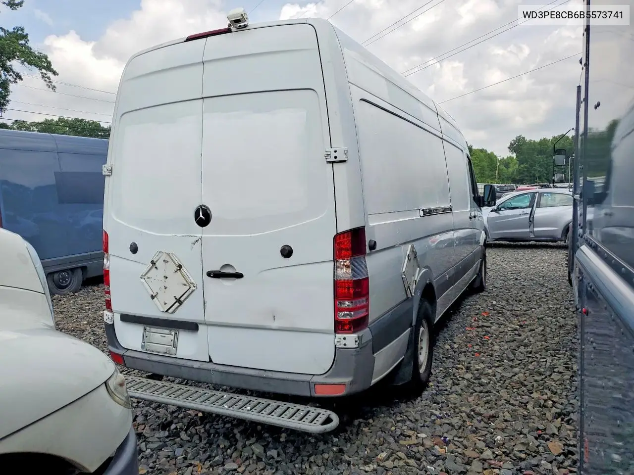 2011 Mercedes-Benz Sprinter 2500 Delivery Van VIN: WD3PE8CB6B5573741 Lot: 58522886