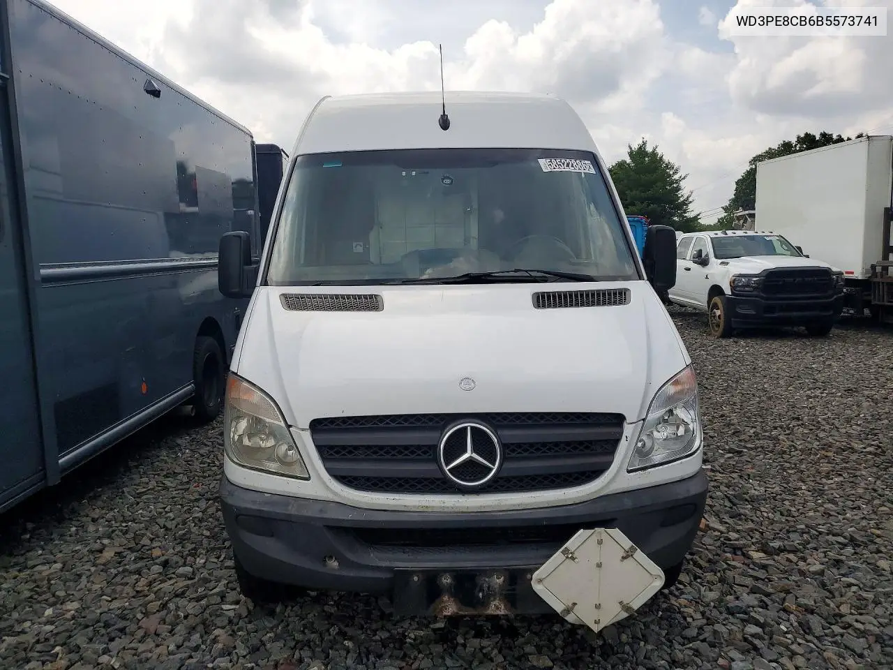 2011 Mercedes-Benz Sprinter 2500 Delivery Van VIN: WD3PE8CB6B5573741 Lot: 58522886