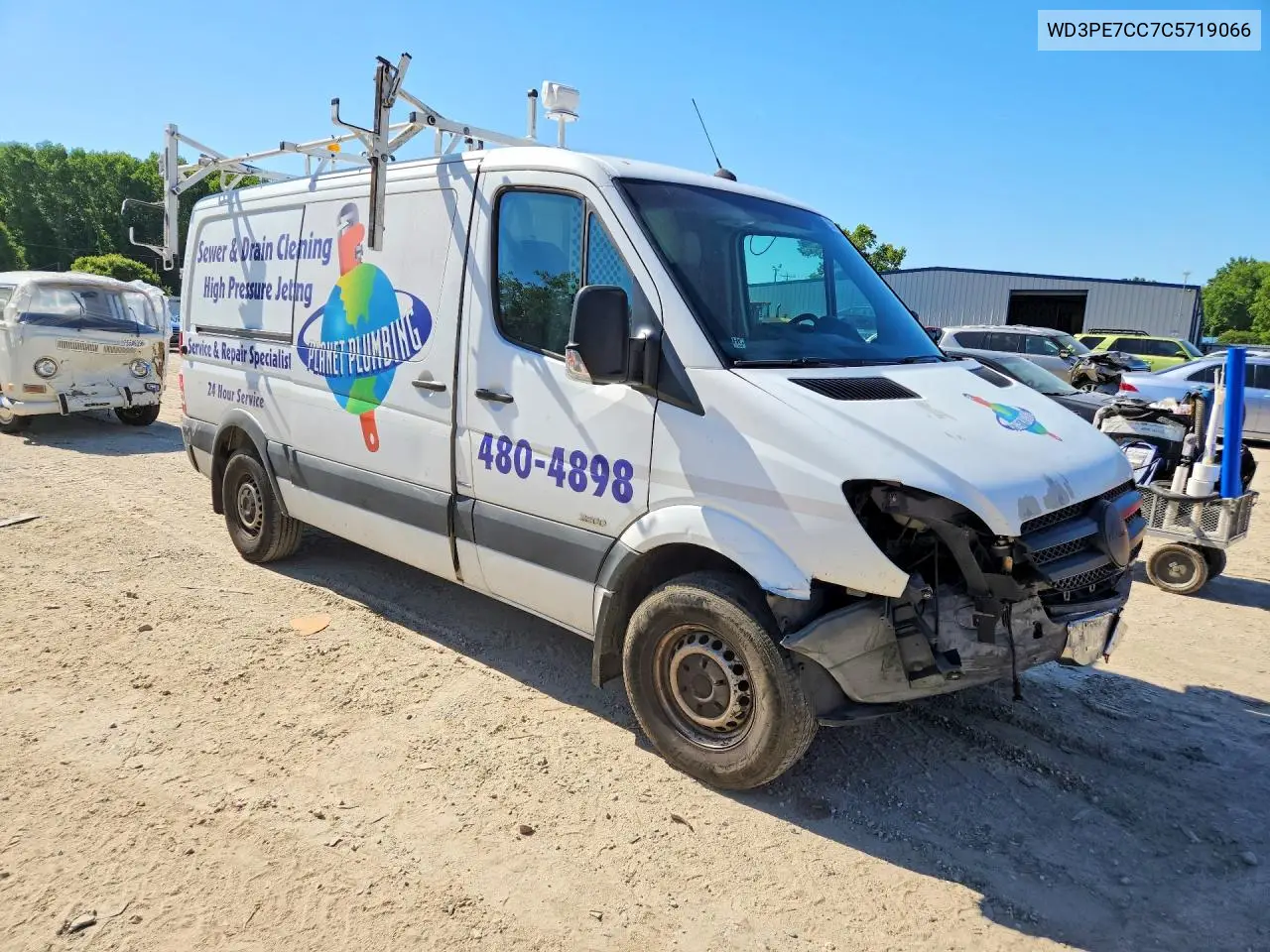 2012 Mercedes-Benz Sprinter 2500 VIN: WD3PE7CC7C5719066 Lot: 55446066