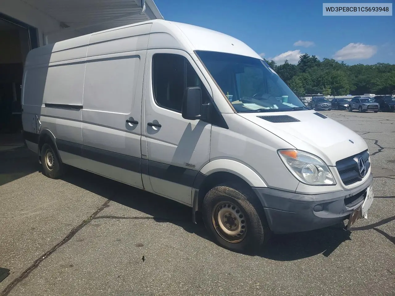 2012 Mercedes Benz Sprinter 2500 VIN: WD3PE8CB1C5693948 Lot: 56882826