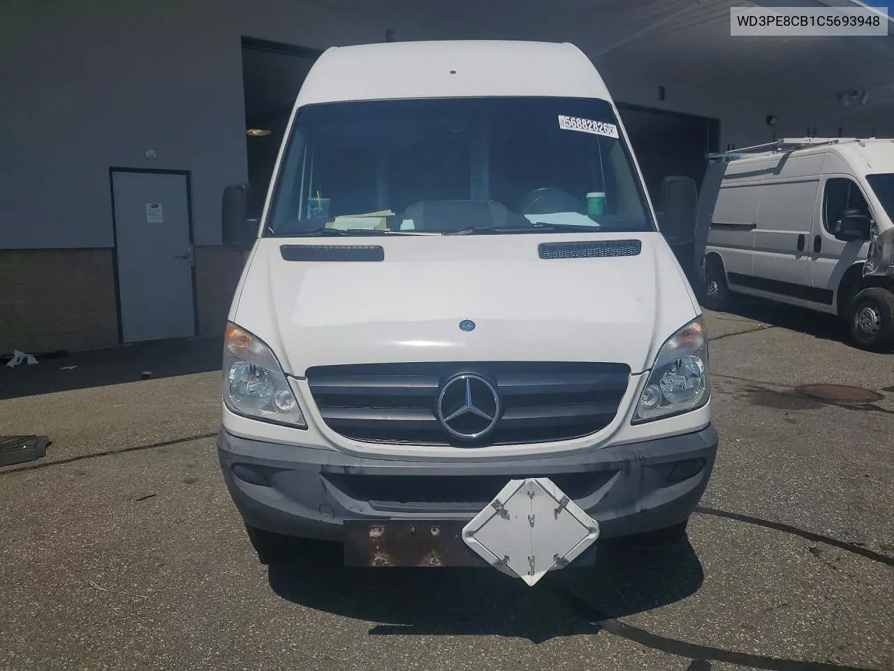 2012 Mercedes Benz Sprinter 2500 VIN: WD3PE8CB1C5693948 Lot: 56882826