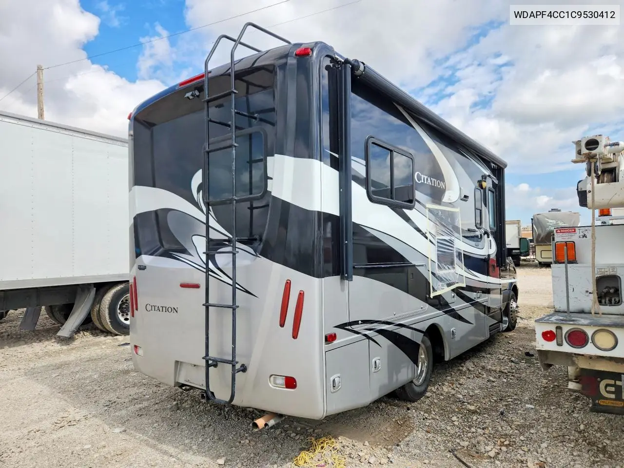 2012 Mercedes-Benz Sprinter Rv VIN: WDAPF4CC1C9530412 Lot: 58612696