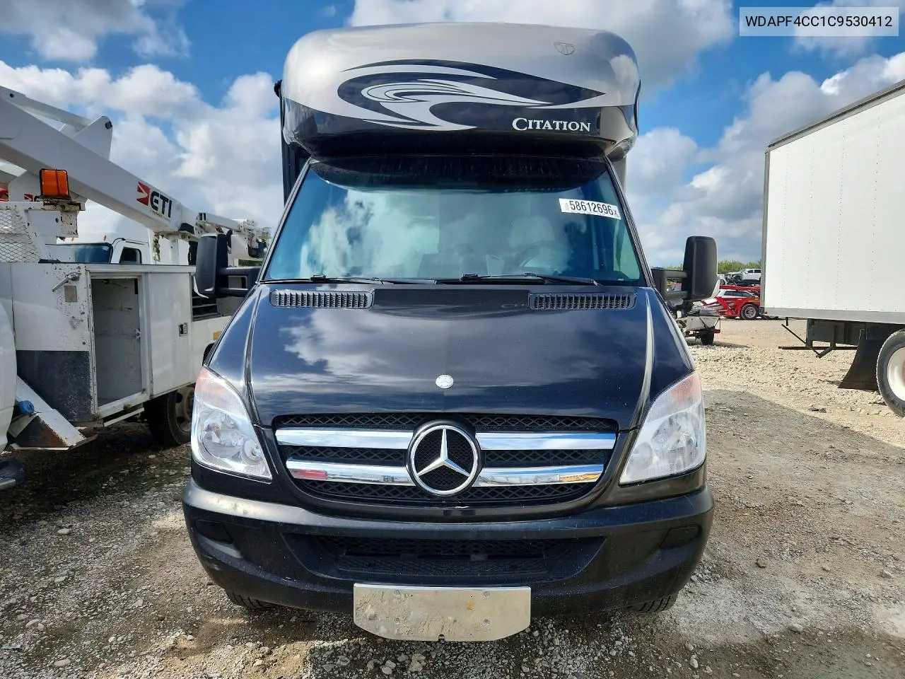 2012 Mercedes-Benz Sprinter Rv VIN: WDAPF4CC1C9530412 Lot: 58612696