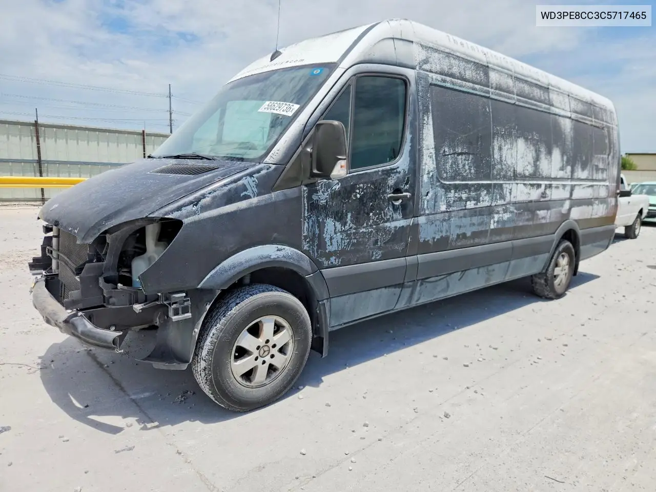 2012 Mercedes-Benz Sprinter 2500 Delivery Van VIN: WD3PE8CC3C5717465 Lot: 58629736