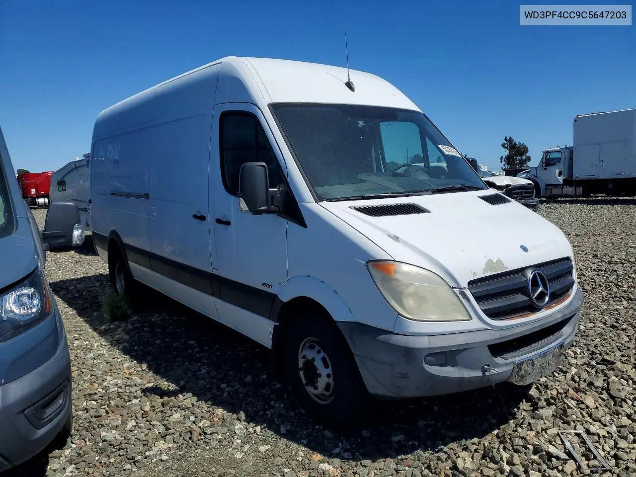2012 Mercedes-Benz Sprinter VIN: WD3PF4CC9C5647203 Lot: 58782206
