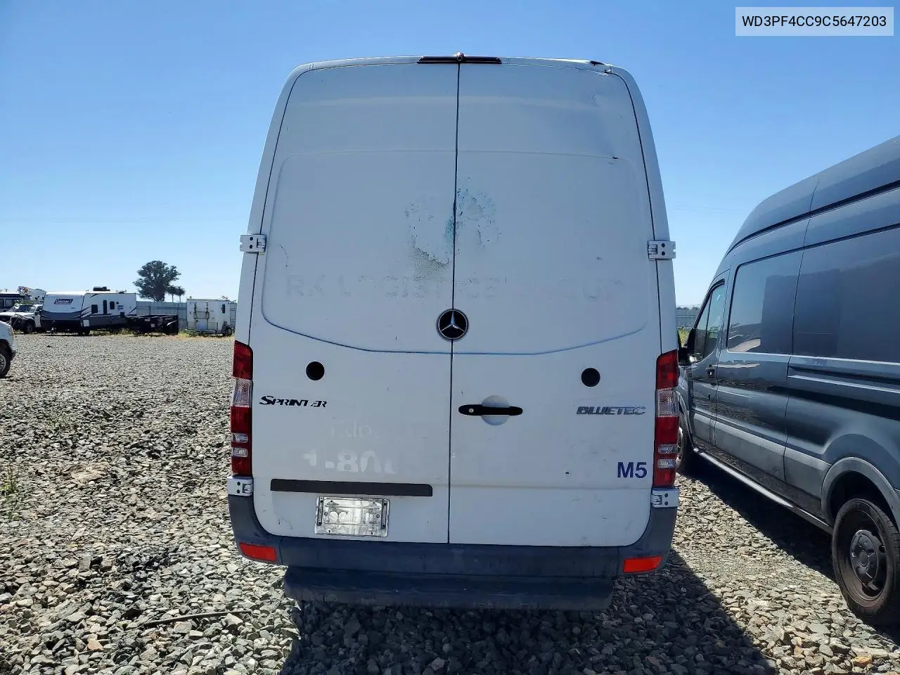 2012 Mercedes-Benz Sprinter VIN: WD3PF4CC9C5647203 Lot: 58782206
