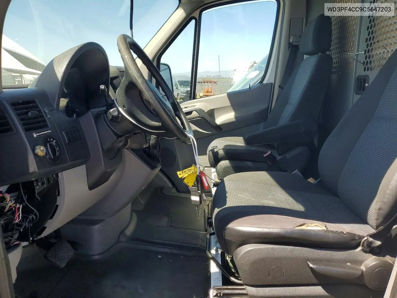 2012 Mercedes-Benz Sprinter VIN: WD3PF4CC9C5647203 Lot: 58782206
