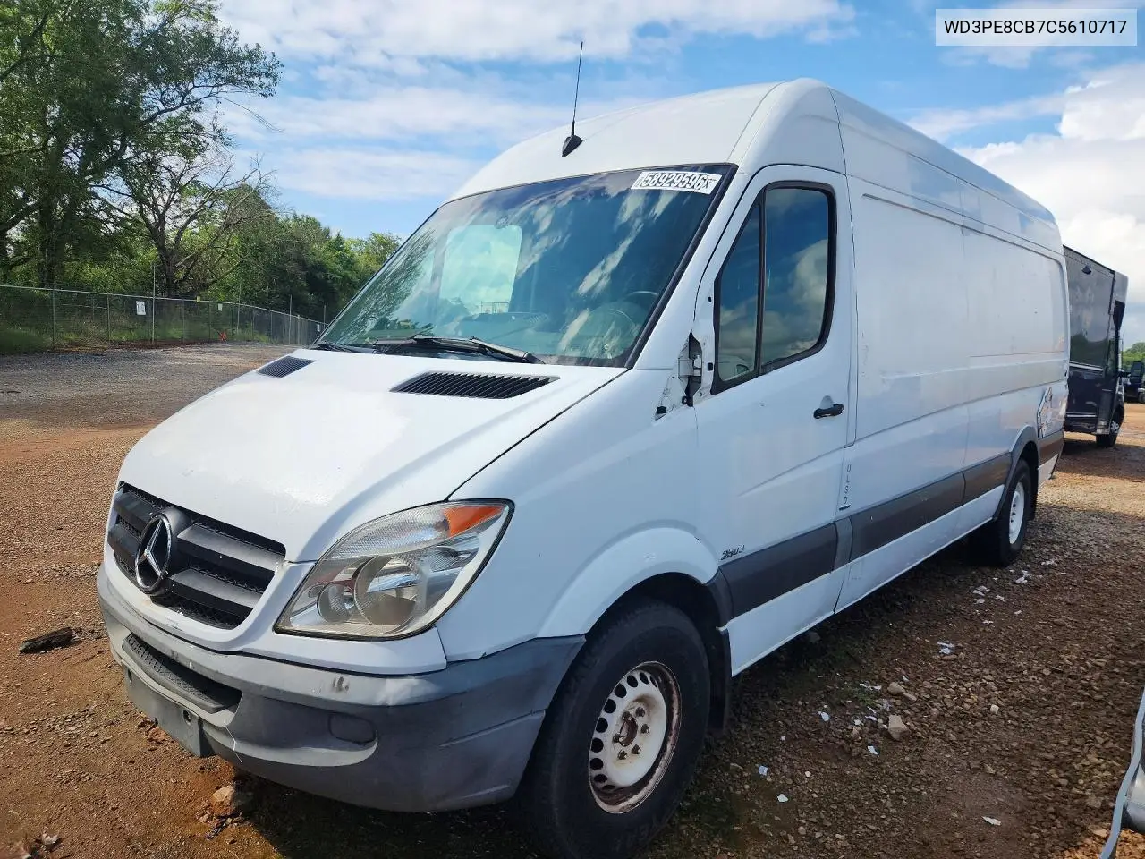 2012 Mercedes-Benz Sprinter 2500 Delivery Van VIN: WD3PE8CB7C5610717 Lot: 58929596