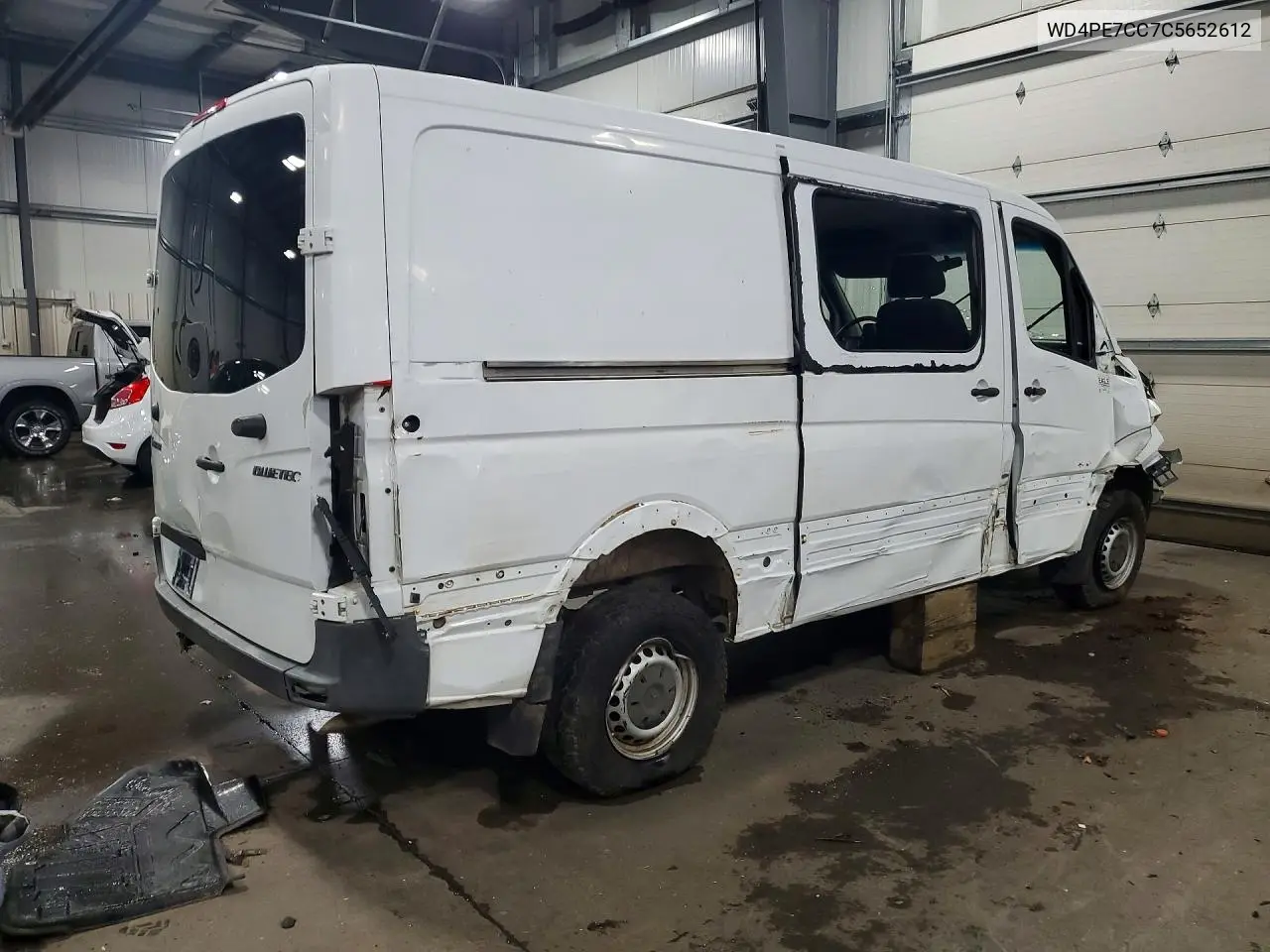 2012 Mercedes-Benz Sprinter 2500 Delivery Van VIN: WD4PE7CC7C5652612 Lot: 59002246