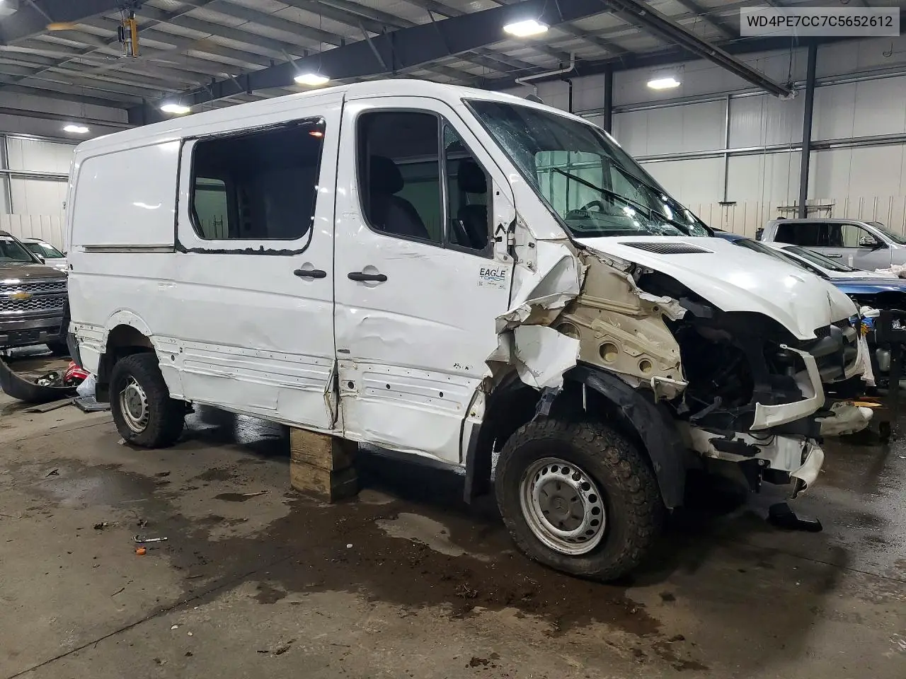 2012 Mercedes-Benz Sprinter 2500 Delivery Van VIN: WD4PE7CC7C5652612 Lot: 59002246