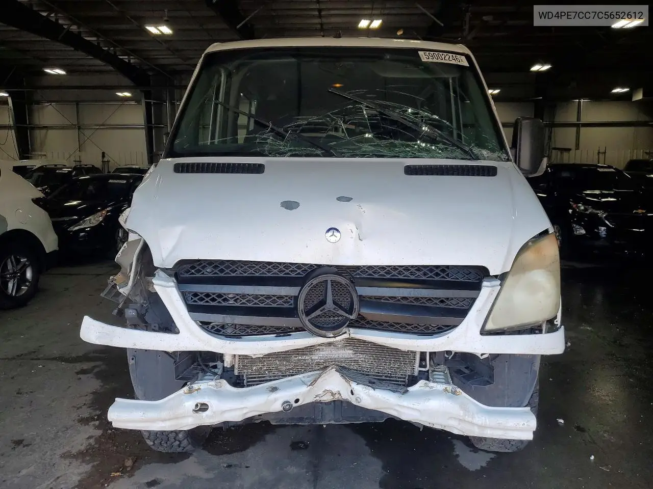 2012 Mercedes-Benz Sprinter 2500 Delivery Van VIN: WD4PE7CC7C5652612 Lot: 59002246