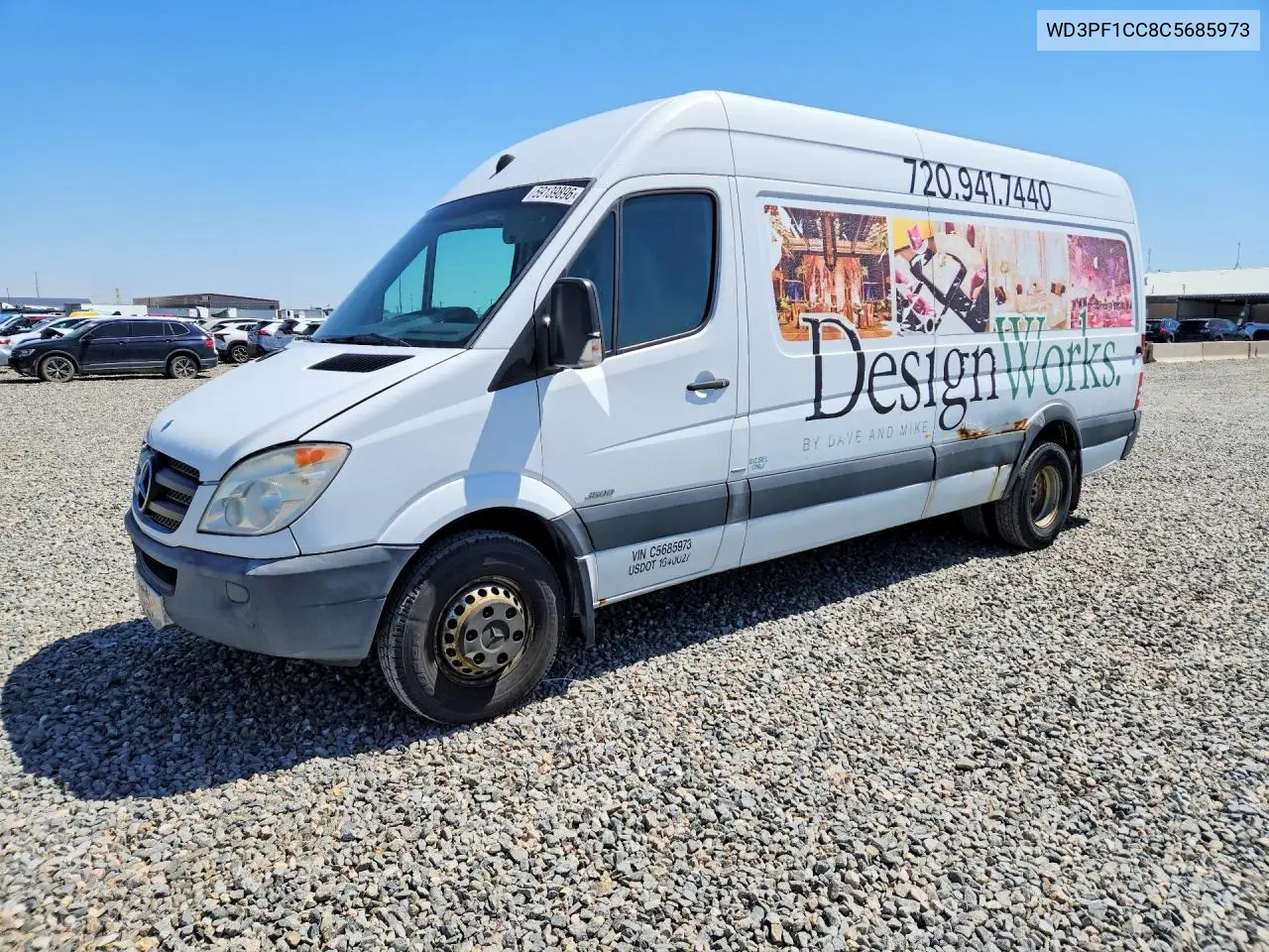 2012 Mercedes-Benz Sprinter 3500 VIN: WD3PF1CC8C5685973 Lot: 59139896