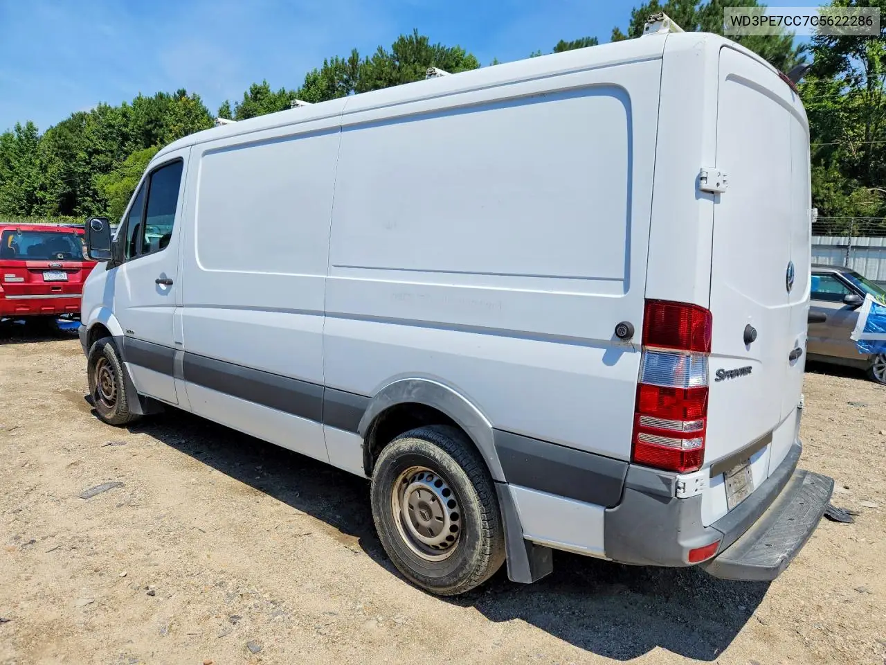 2012 Mercedes-Benz Sprinter 2500 Delivery Van VIN: WD3PE7CC7C5622286 Lot: 60230406