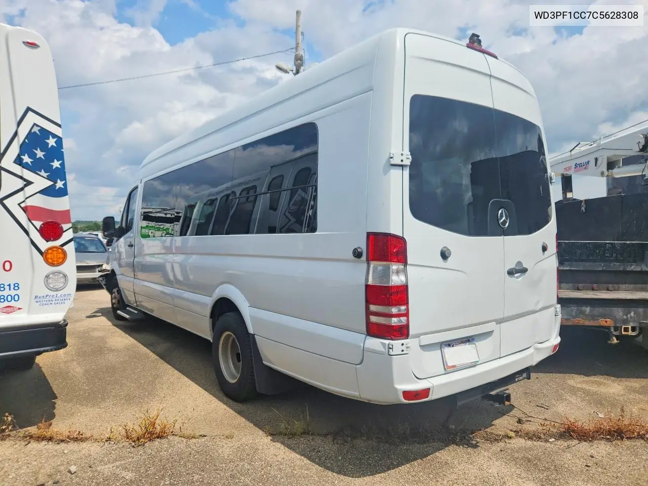 2012 Mercedes-Benz Sprinter 3500 VIN: WD3PF1CC7C5628308 Lot: 61483626