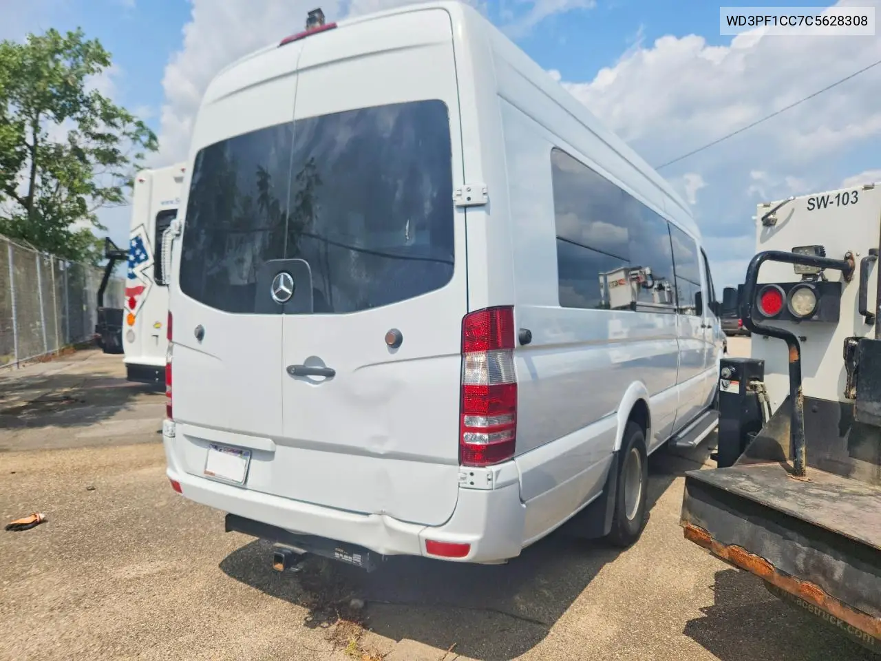 2012 Mercedes-Benz Sprinter 3500 VIN: WD3PF1CC7C5628308 Lot: 61483626