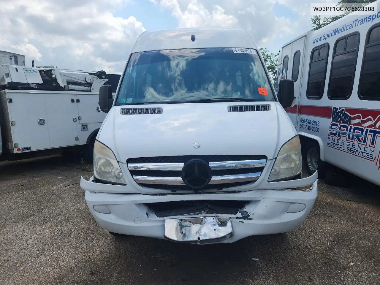 2012 Mercedes-Benz Sprinter 3500 VIN: WD3PF1CC7C5628308 Lot: 61483626