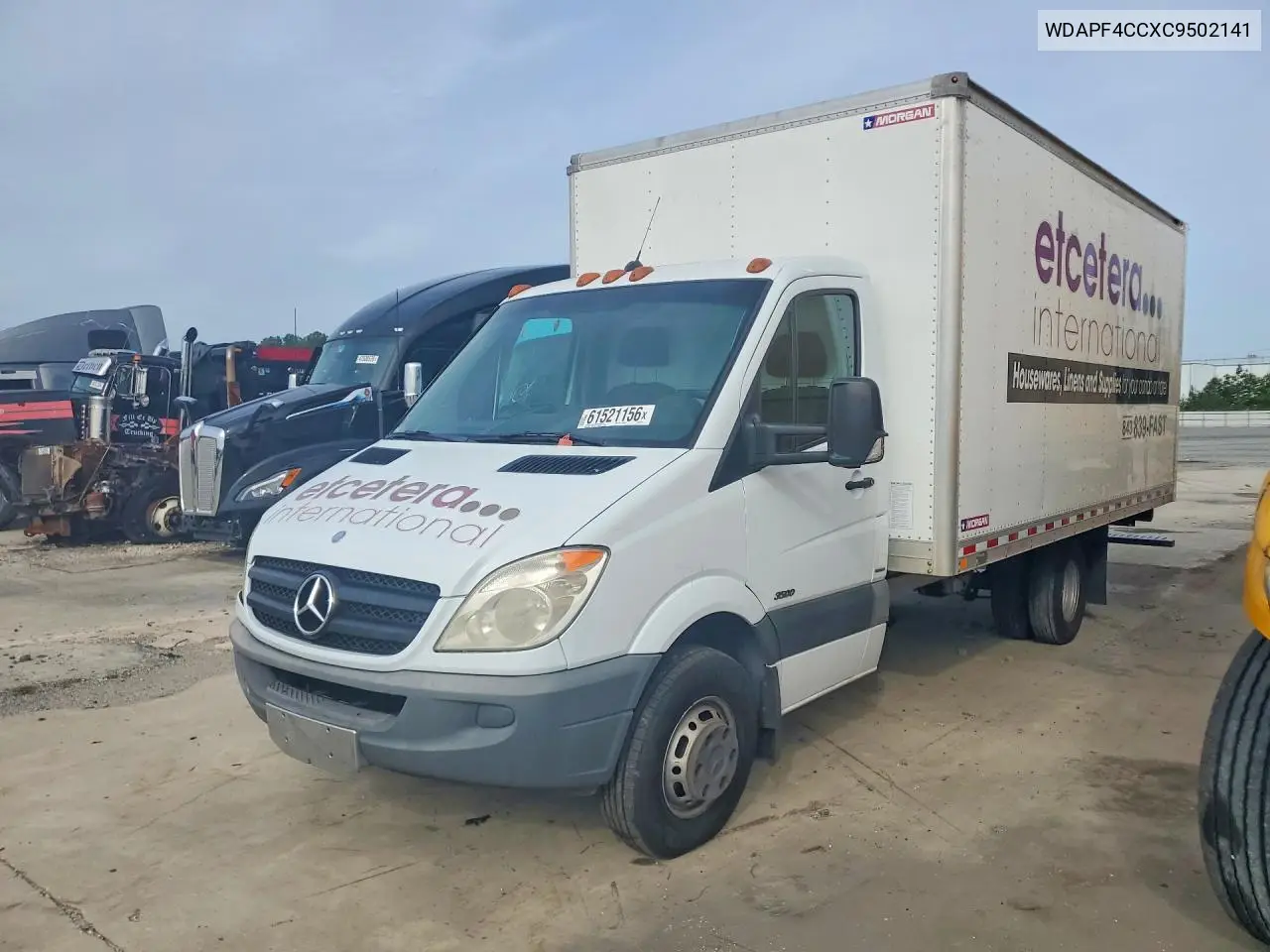 2012 Mercedes-Benz Sprinter 3500 VIN: WDAPF4CCXC9502141 Lot: 61521156
