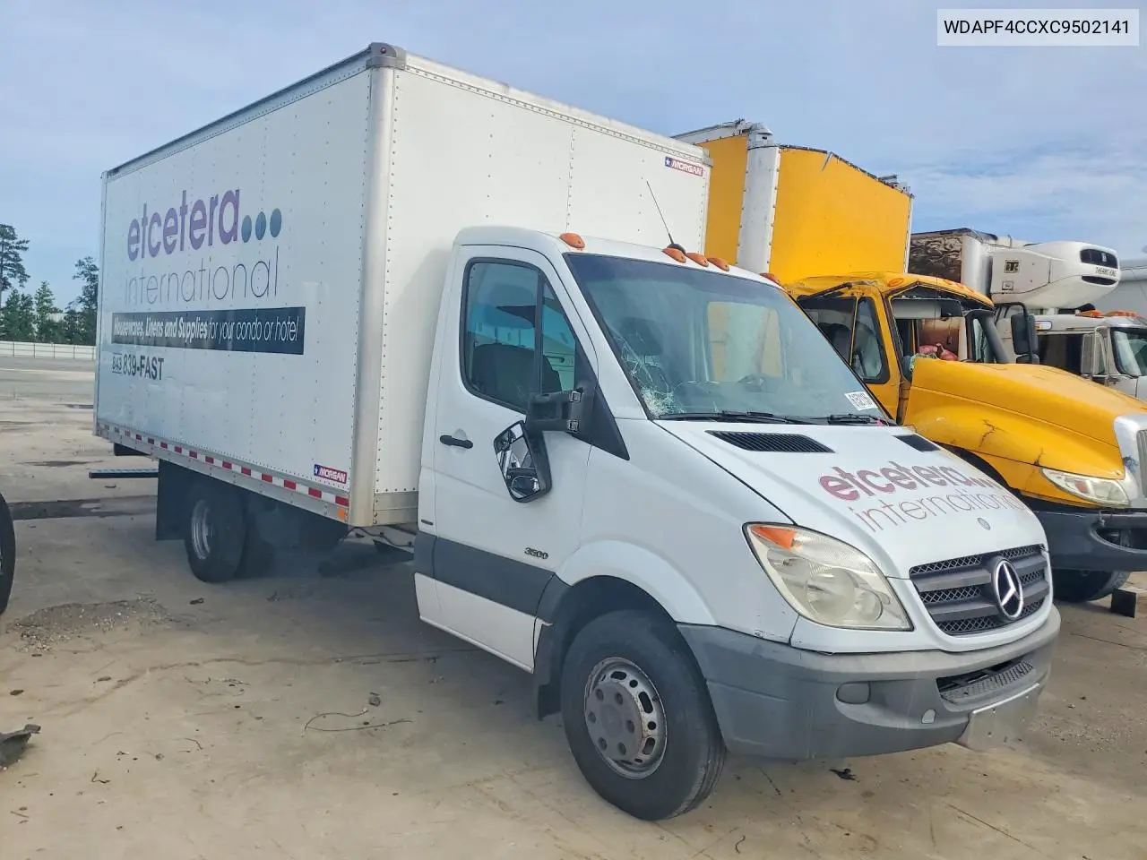 2012 Mercedes-Benz Sprinter 3500 VIN: WDAPF4CCXC9502141 Lot: 61521156