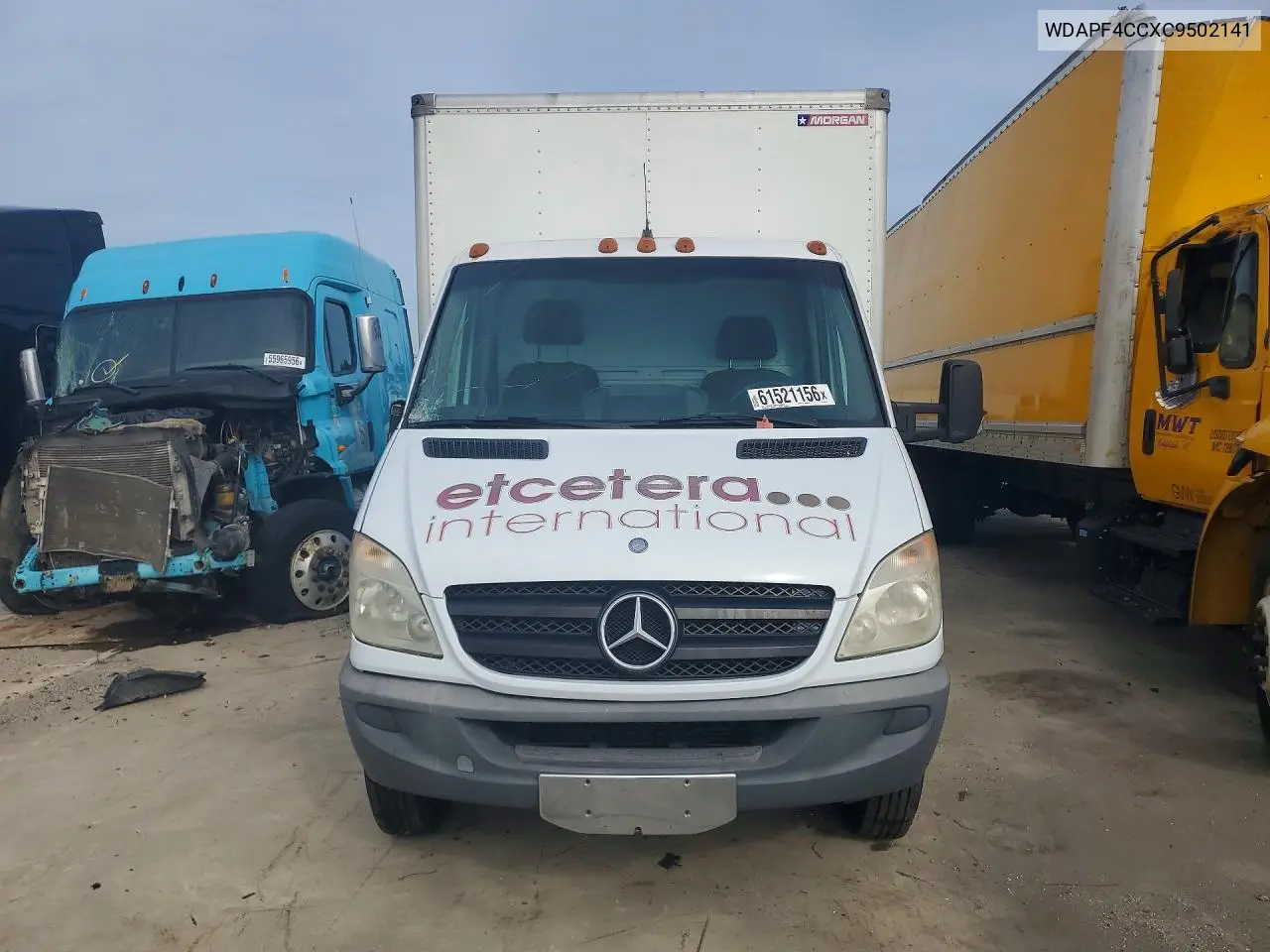 2012 Mercedes-Benz Sprinter 3500 VIN: WDAPF4CCXC9502141 Lot: 61521156