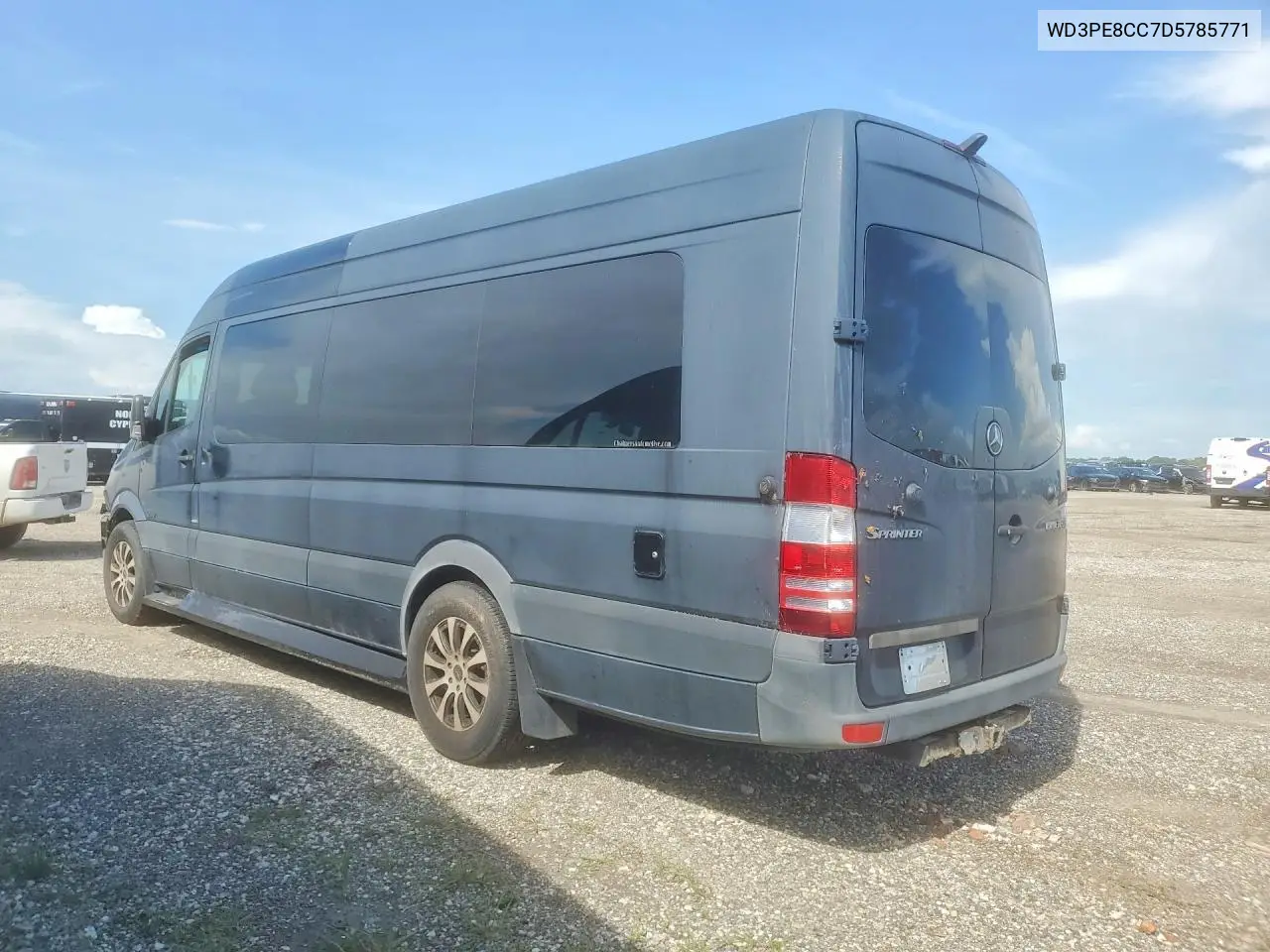 2013 Mercedes-Benz Sprinter 2500 Rv VIN: WD3PE8CC7D5785771 Lot: 59704096