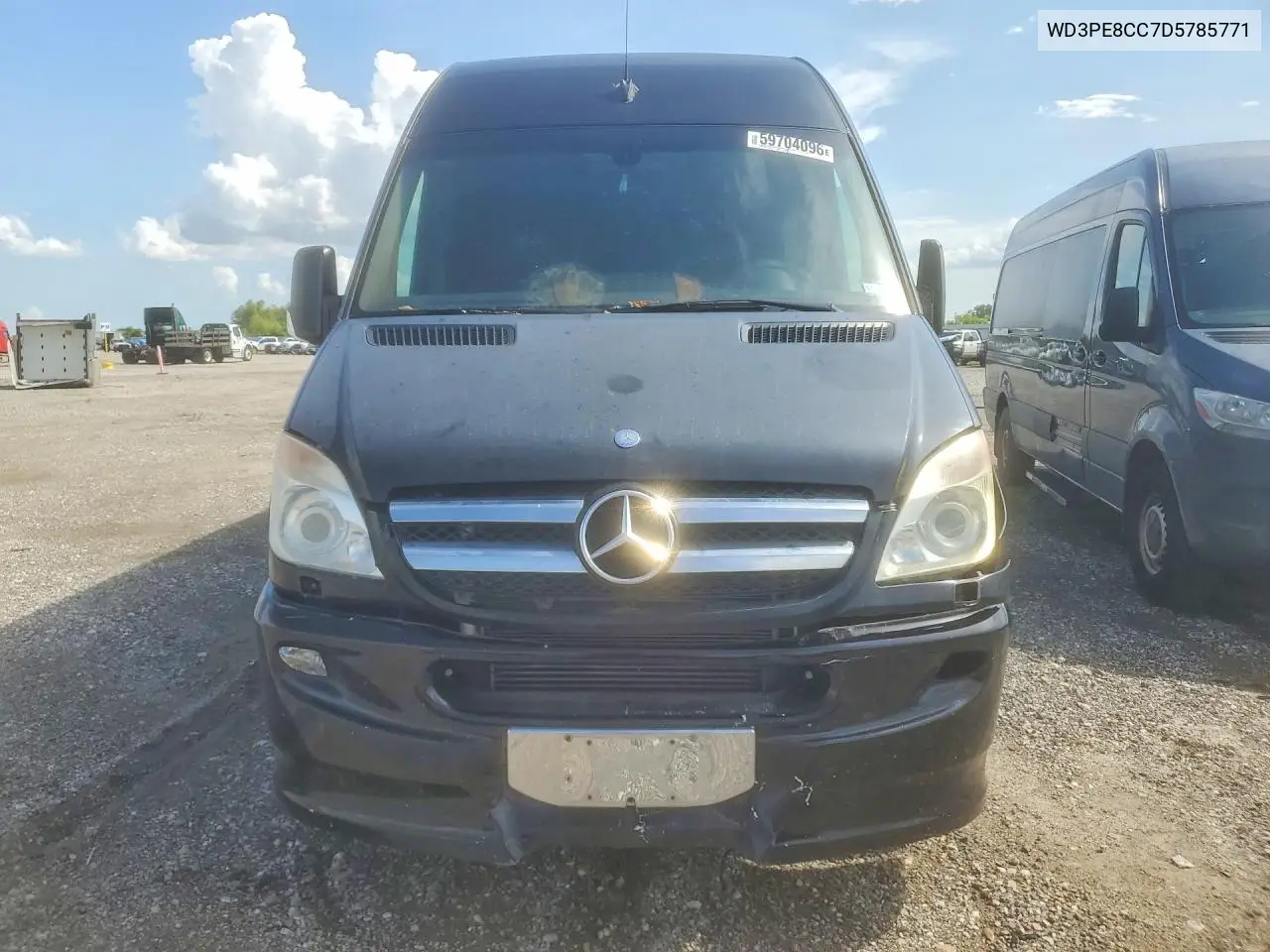 2013 Mercedes-Benz Sprinter 2500 Rv VIN: WD3PE8CC7D5785771 Lot: 59704096