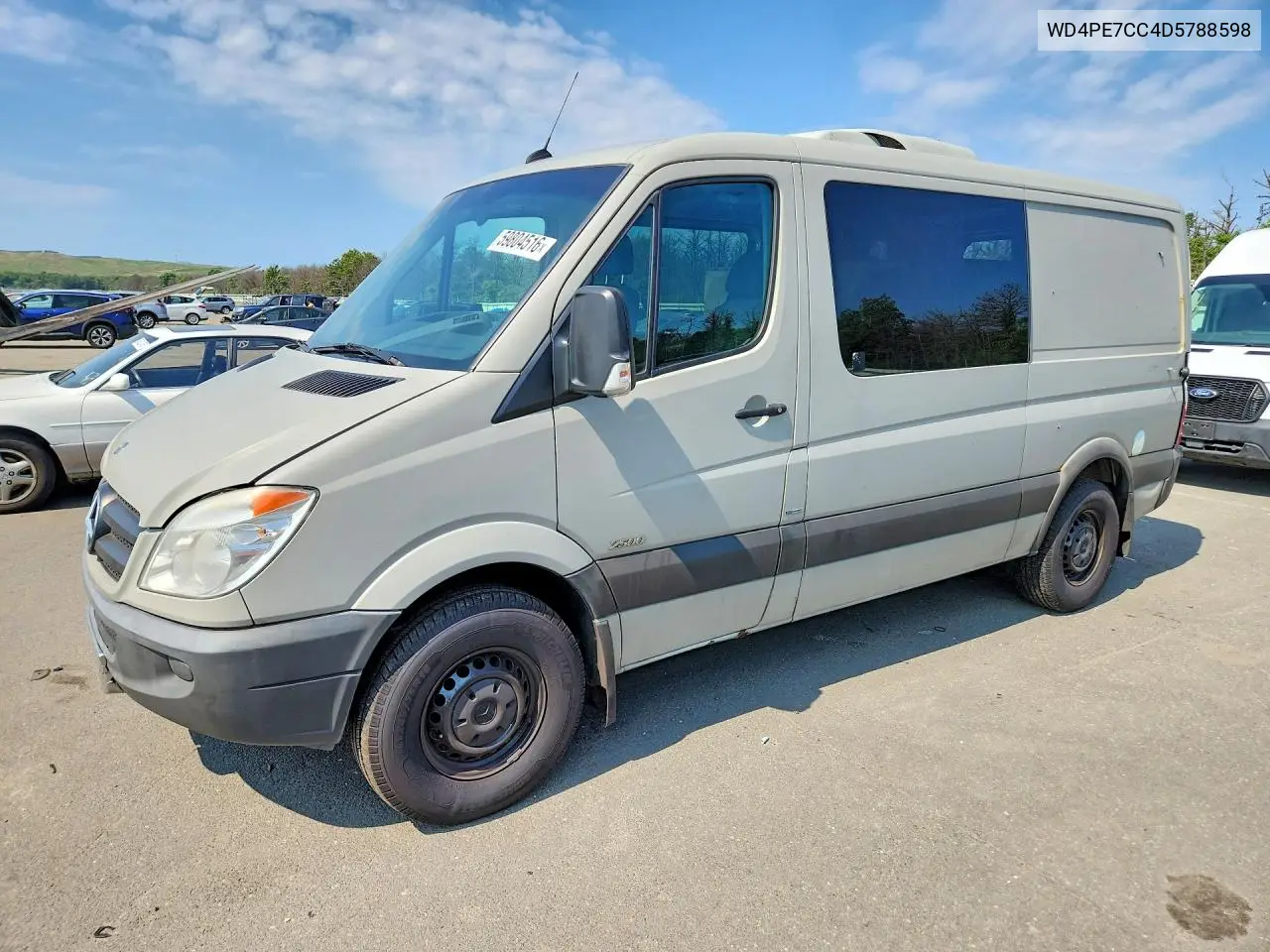 2013 Mercedes-Benz Sprinter 2500 VIN: WD4PE7CC4D5788598 Lot: 59804516