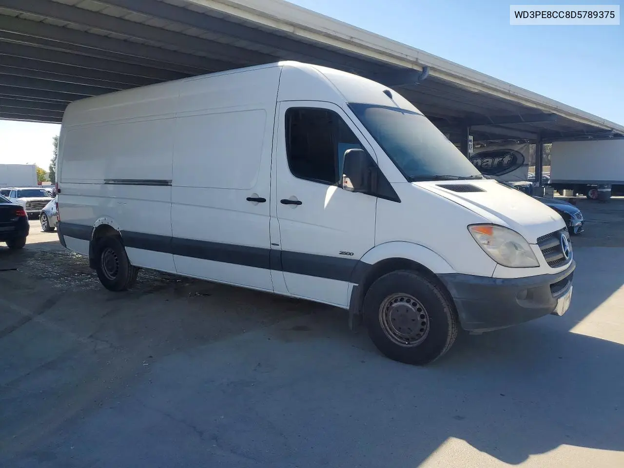 2013 Mercedes-Benz Sprinter 2500 VIN: WD3PE8CC8D5789375 Lot: 59841756