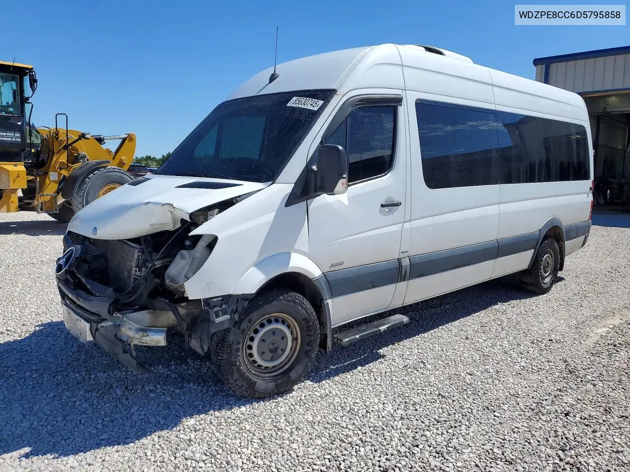 2013 Mercedes-Benz Sprinter 2500 VIN: WDZPE8CC6D5795858 Lot: 85630745