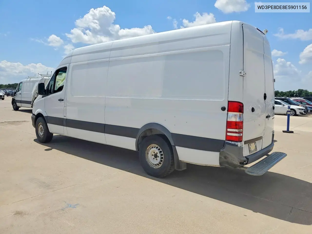 2014 Mercedes Benz Sprinter 2500 Delivery Van VIN: WD3PE8DE8E5901156 Lot: 55861366