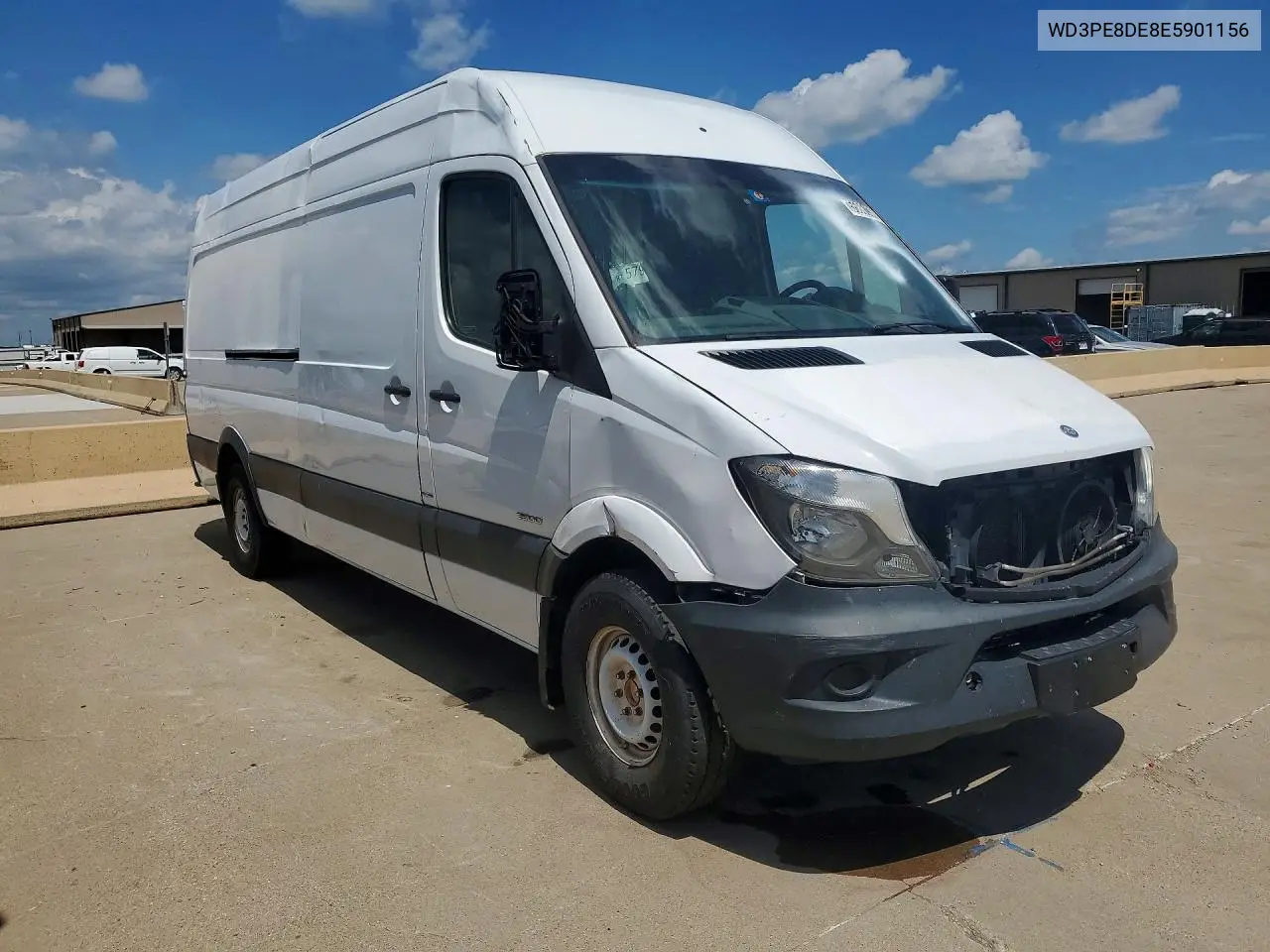 2014 Mercedes Benz Sprinter 2500 Delivery Van VIN: WD3PE8DE8E5901156 Lot: 55861366