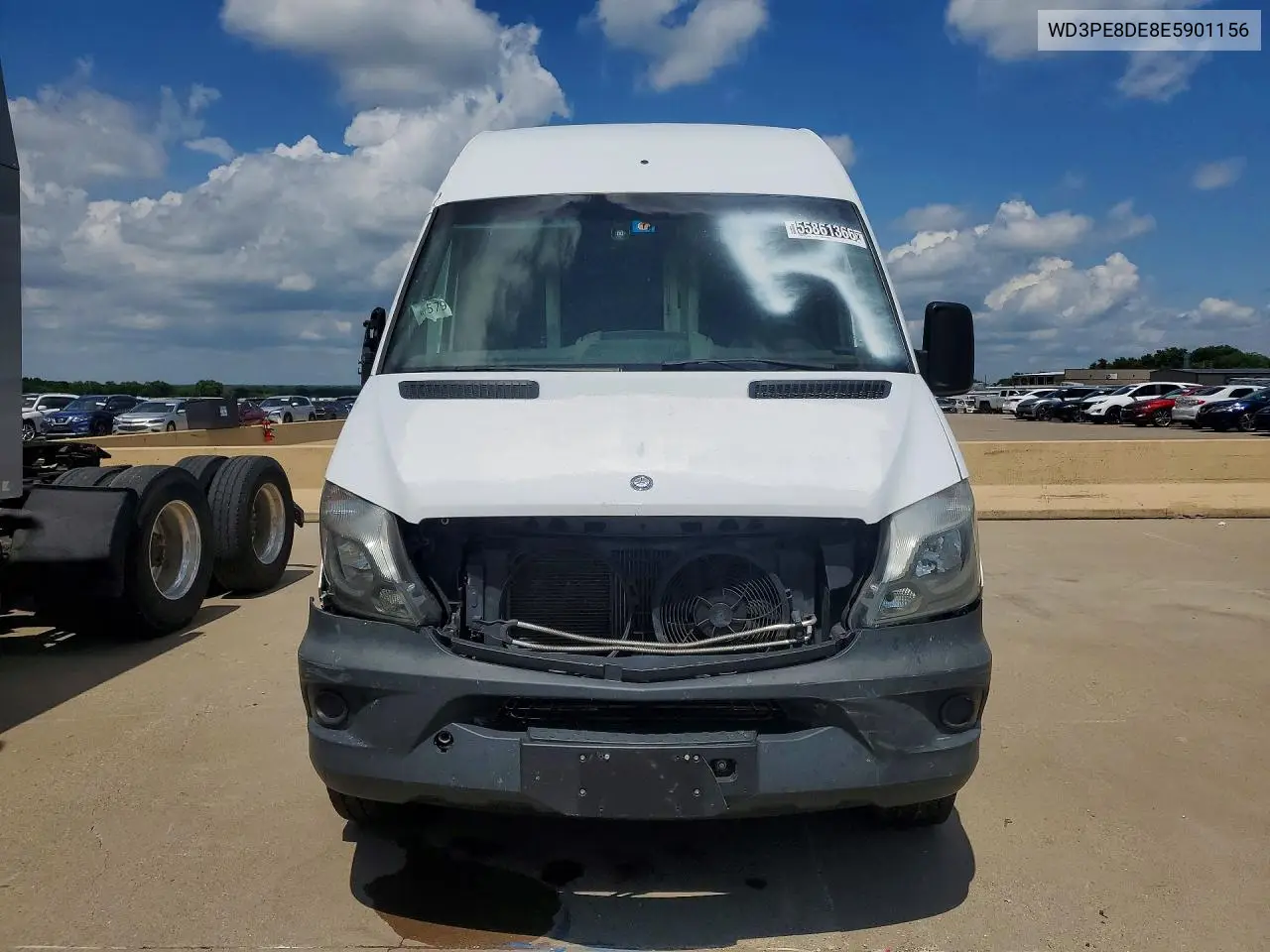 2014 Mercedes Benz Sprinter 2500 Delivery Van VIN: WD3PE8DE8E5901156 Lot: 55861366