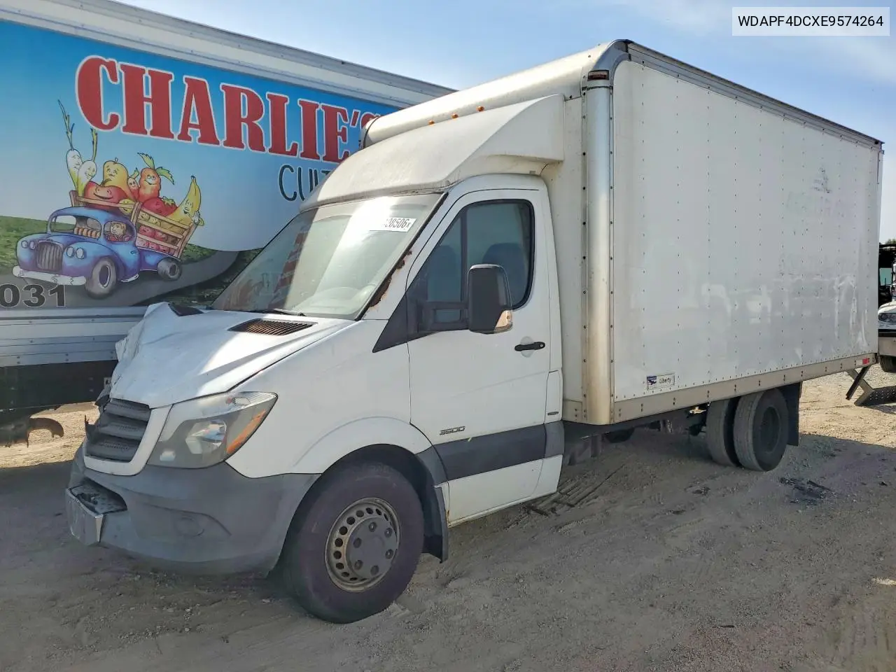 2014 Mercedes-Benz Sprinter 3500 VIN: WDAPF4DCXE9574264 Lot: 56408506