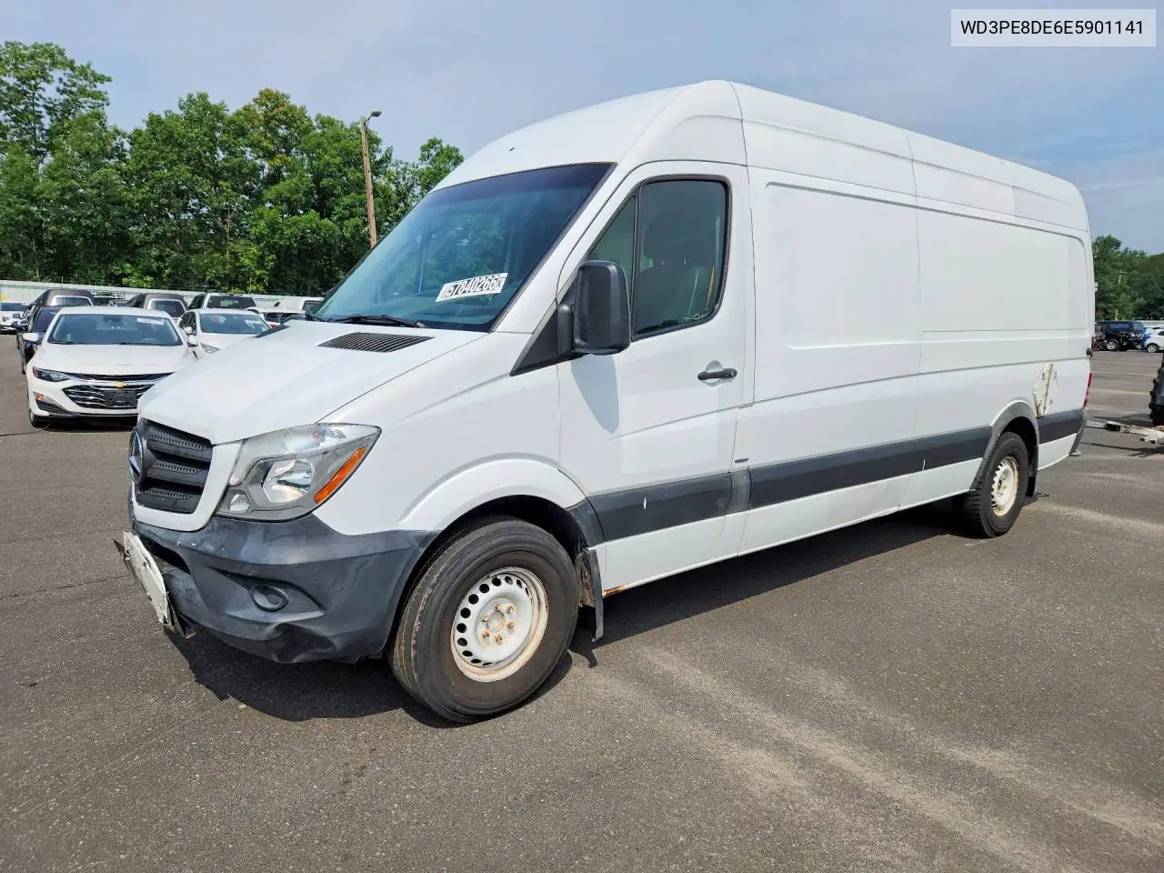 2014 Mercedes-Benz Sprinter 2500 VIN: WD3PE8DE6E5901141 Lot: 57840266