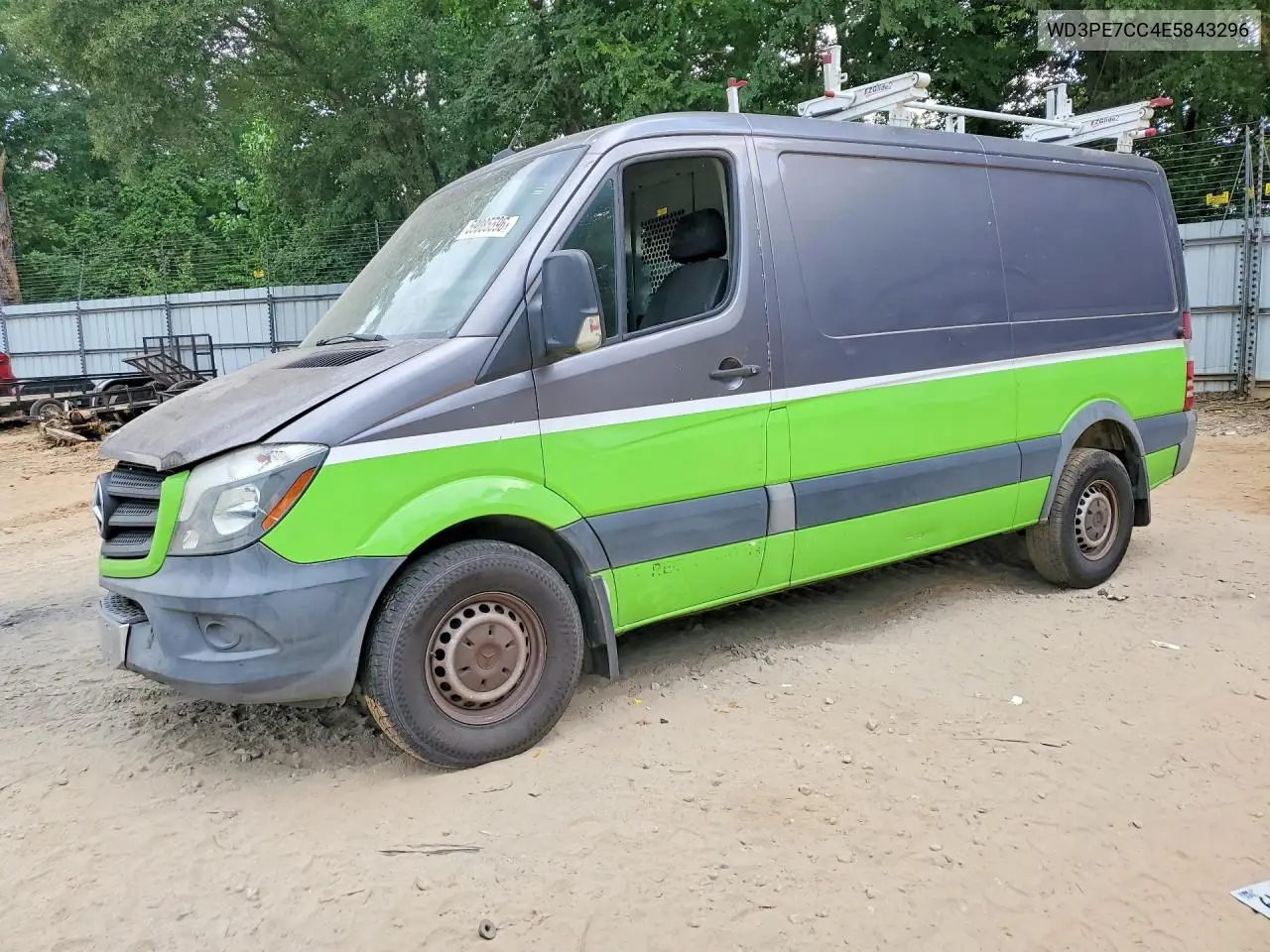2014 Mercedes-Benz Sprinter 2500 VIN: WD3PE7CC4E5843296 Lot: 59085596