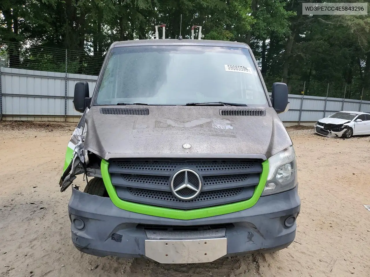 2014 Mercedes-Benz Sprinter 2500 VIN: WD3PE7CC4E5843296 Lot: 59085596