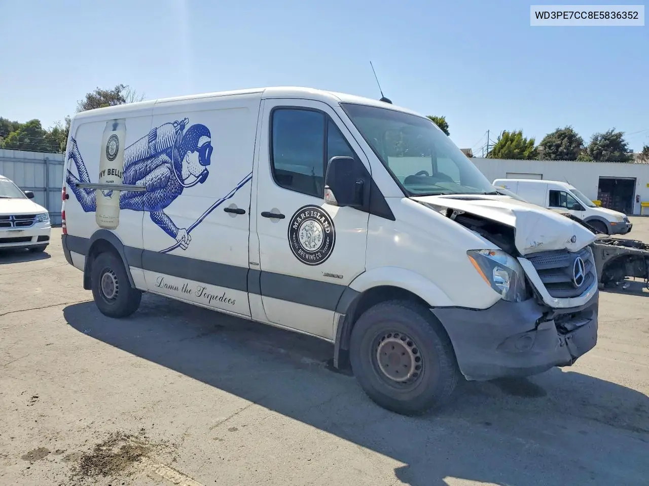2014 Mercedes-Benz Sprinter 2500 VIN: WD3PE7CC8E5836352 Lot: 59861836