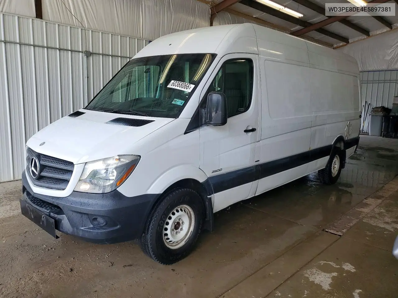 2014 Mercedes-Benz Sprinter 2500 Delivery Van VIN: WD3PE8DE4E5897381 Lot: 60368066