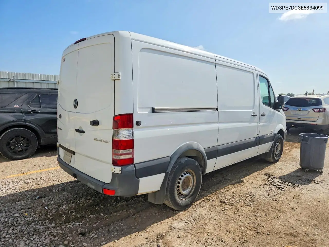2014 Mercedes-Benz Sprinter 2500 VIN: WD3PE7DC3E5834099 Lot: 61531146