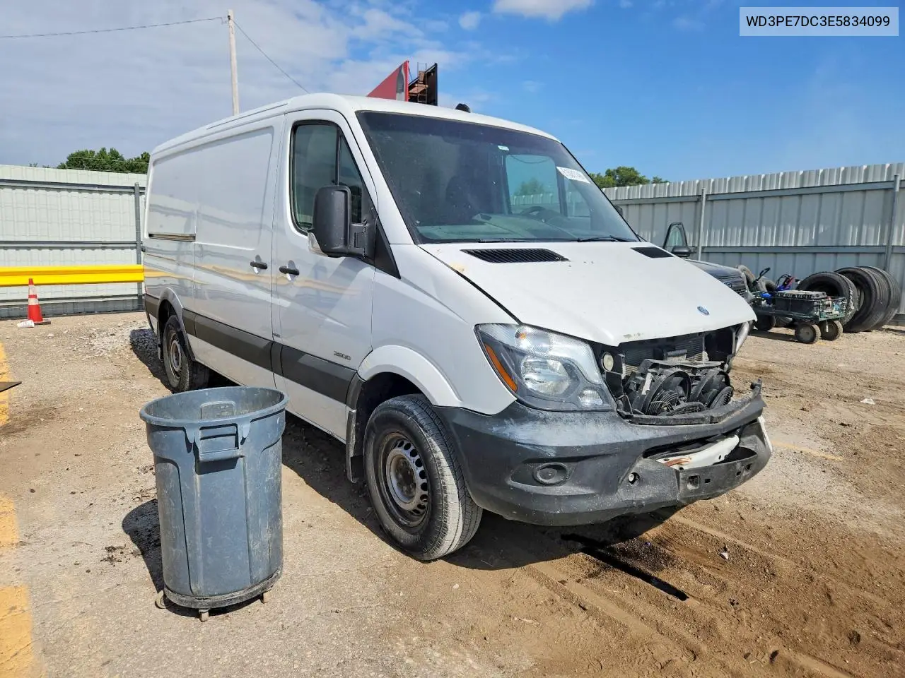 2014 Mercedes-Benz Sprinter 2500 VIN: WD3PE7DC3E5834099 Lot: 61531146