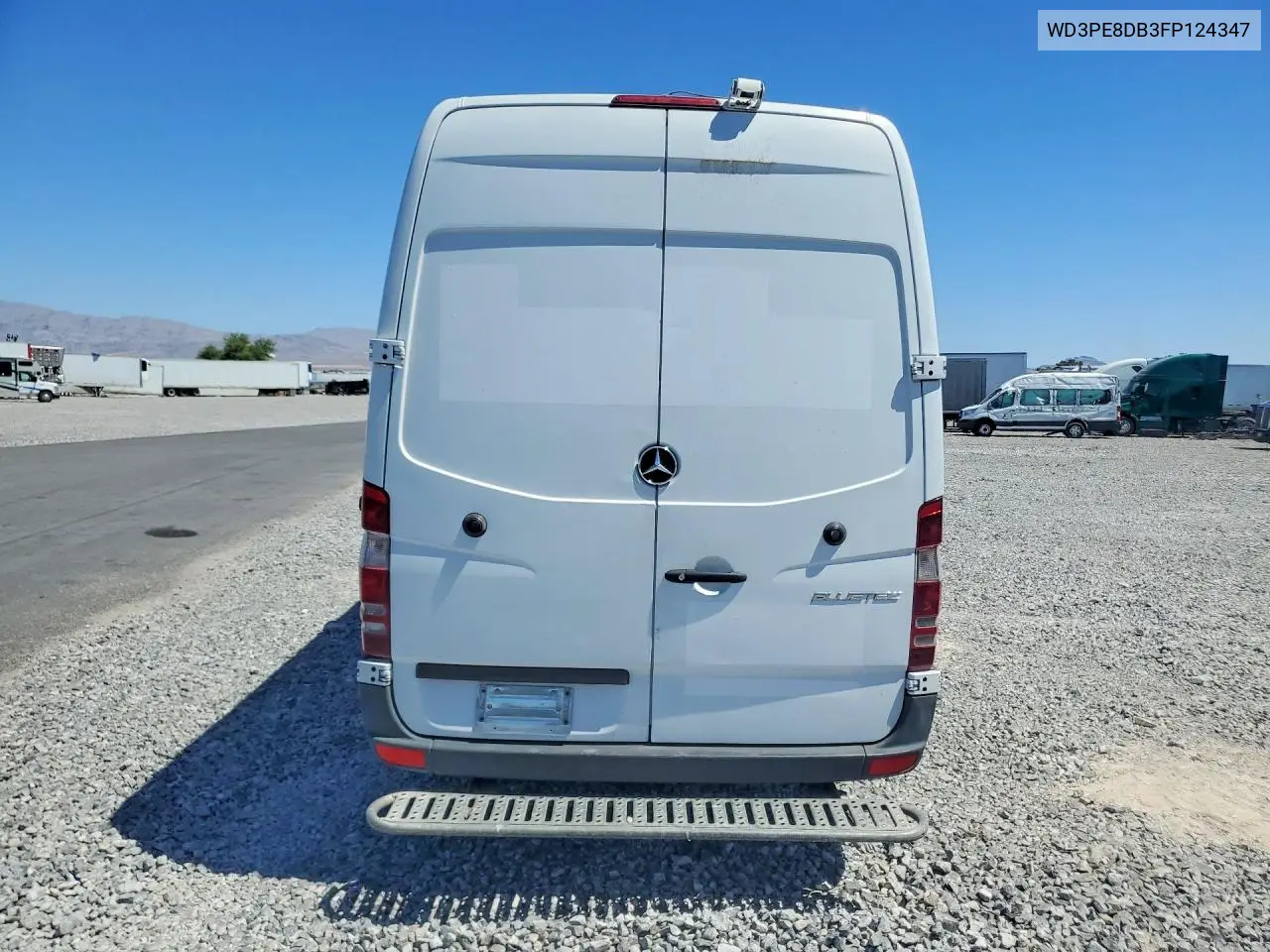 2015 Mercedes Benz Sprinter 2500 Delivery Van VIN: WD3PE8DB3FP124347 Lot: 56460136