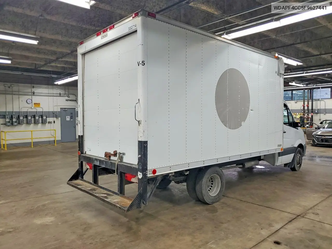 2015 Mercedes Benz Sprinter Box Truck VIN: WDAPF4CC5F9627441 Lot: 56646486