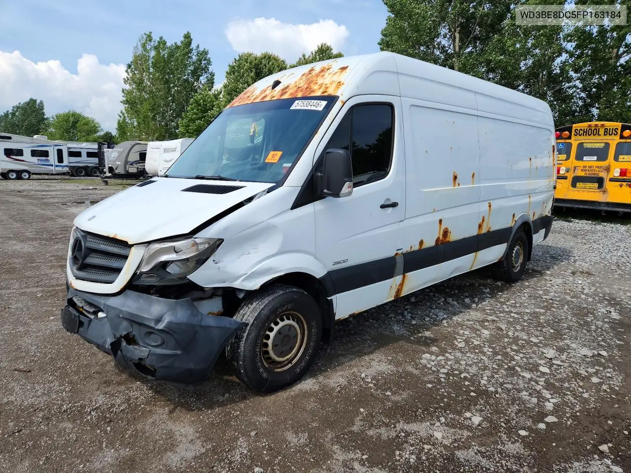 2015 Mercedes-Benz Sprinter 2500 VIN: WD3BE8DC5FP163184 Lot: 57538446